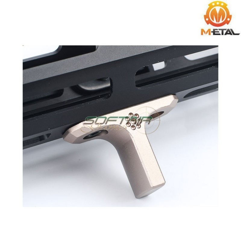 Finger stop DARK EARTH mini style per keymod & LC metal® (me06088-de)