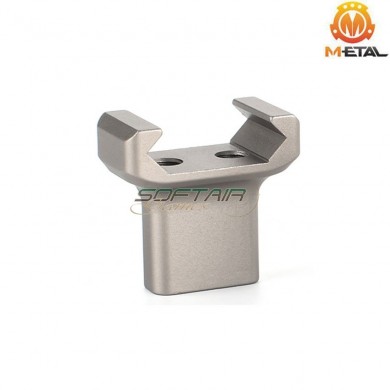 Finger stop DARK EARTH micro per 20mm weaver rail metal® (me06089-de)