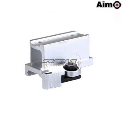 Type 3 qd mount for t1/t2 SILVER aim-o (ao1709-sv)