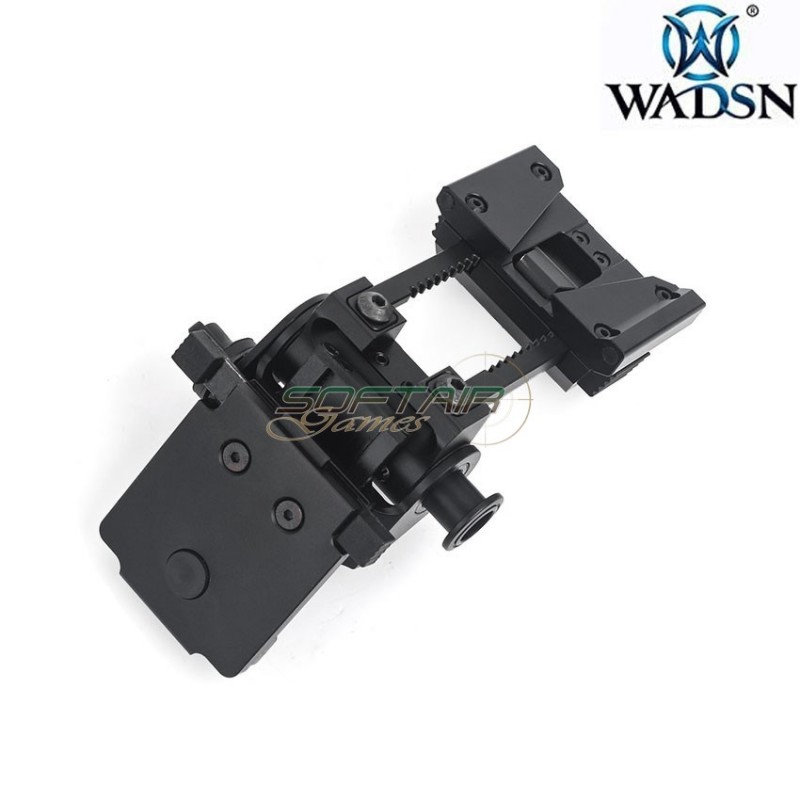 L4 G24 NVG fast helmet mount BLACK breakaway base wadsn (wm001-bk-lo)