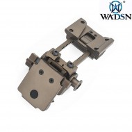 L4 G24 NVG fast helmet mount DARK EARTH breakaway base wadsn (wm001-de-lo)