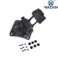 L4 G19 NVG fast helmet mount BLACK breakaway base wadsn (wm002-bk-lo)