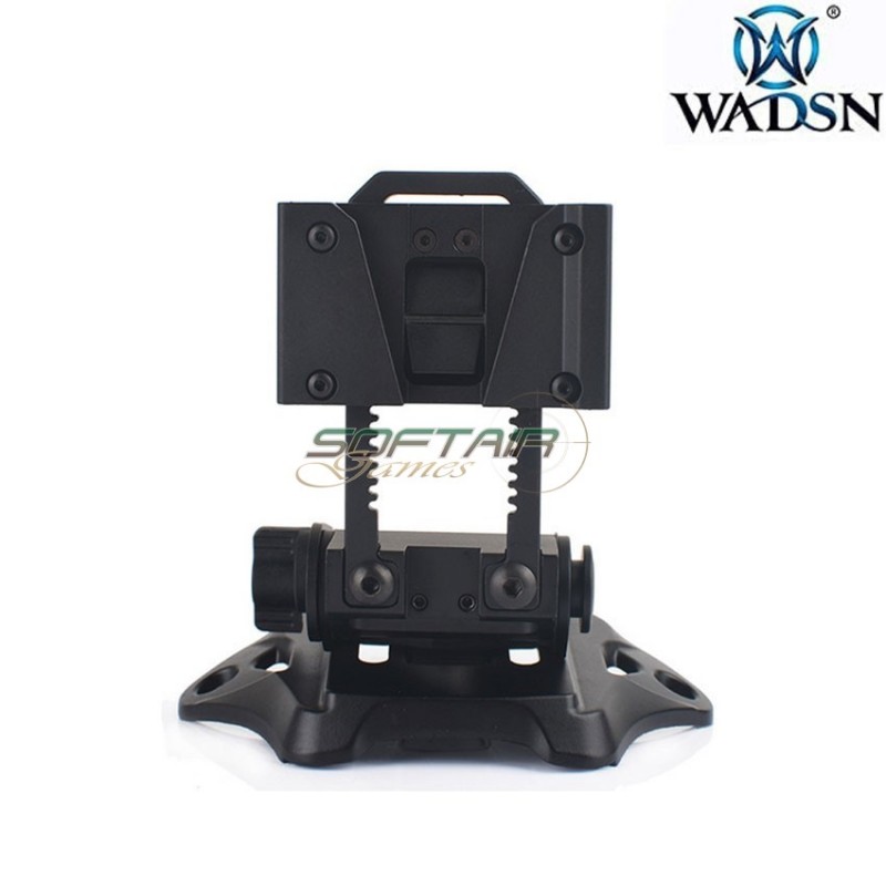 L4 G19 NVG fast helmet mount NERO breakaway base wadsn (wm002-bk-lo)