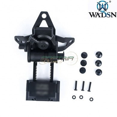 L4 G30 NVG fast helmet mount NERO breakaway base wadsn (wm005-bk-lo)