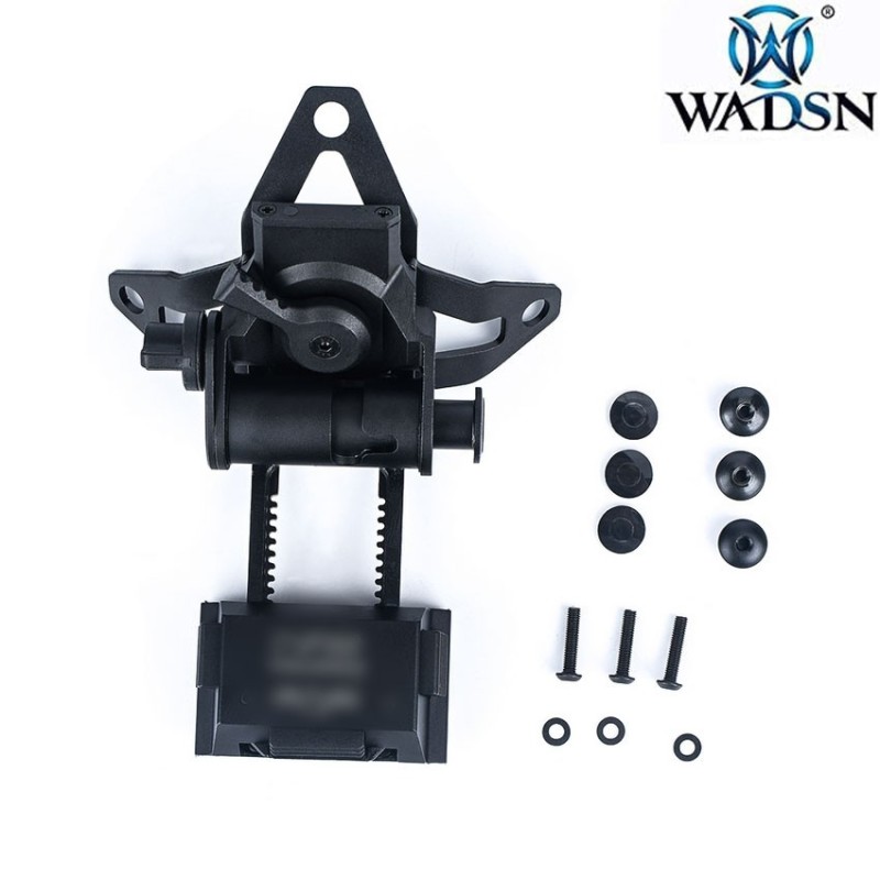 L4 G30 NVG fast helmet mount BLACK breakaway base wadsn (wm005-bk-lo)