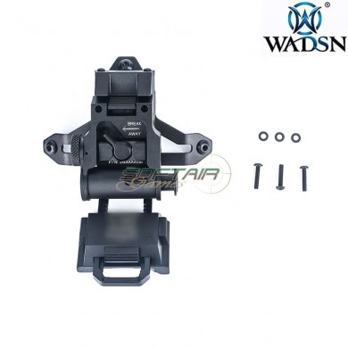 L2G05 NVG fast helmet mount BLACK breakaway base wadsn (wm005-bk-lo)