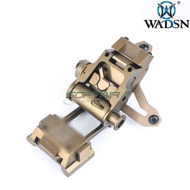 L2G05 NVG fast helmet mount DARK EARTH breakaway base wadsn (wm006-de-lo)