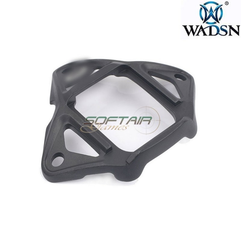 Three-Hole NVG mount adapter VAS shroud NERO wadsn (wm003-bk-lo)