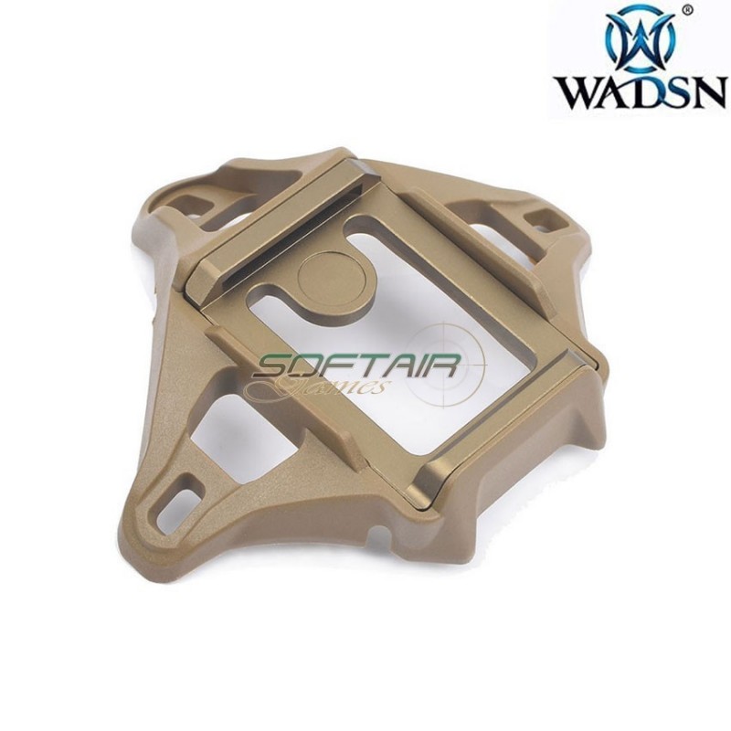 Mount wilcox 4 hole shroud DARK EARTH wadsn (wm004-de-lo)