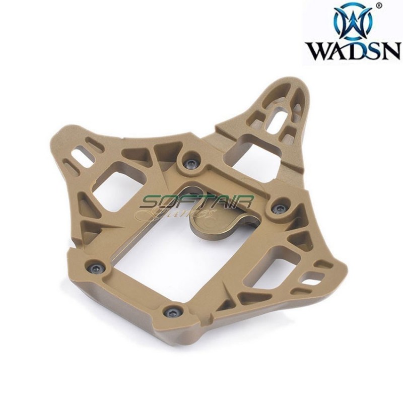 Mount wilcox 4 hole shroud DARK EARTH wadsn (wm004-de-lo)