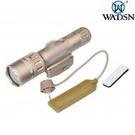 Flashlight WMX200 tactical LED/IR DARK EARTH wadsn (wne04014-de-lo)