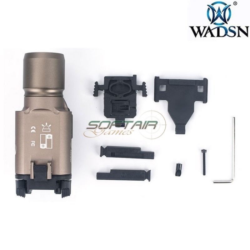 Torcia x300 sf DARK EARTH wadsn (wd04004-de-lo)