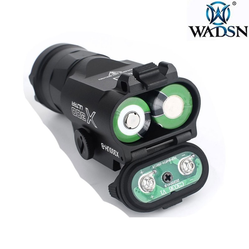 Torcia X300UH-B sf NERA wadsn (wd04003-bk-lo)