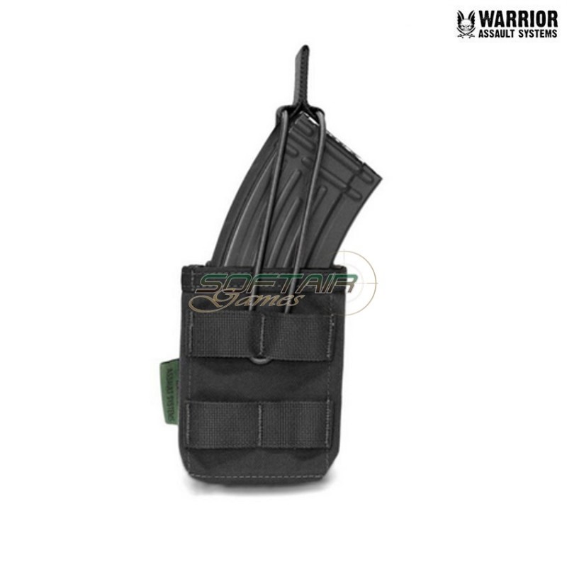 Tasca fast open singola ak NERA warrior assault systems (w-eo-smop-ak-blk)