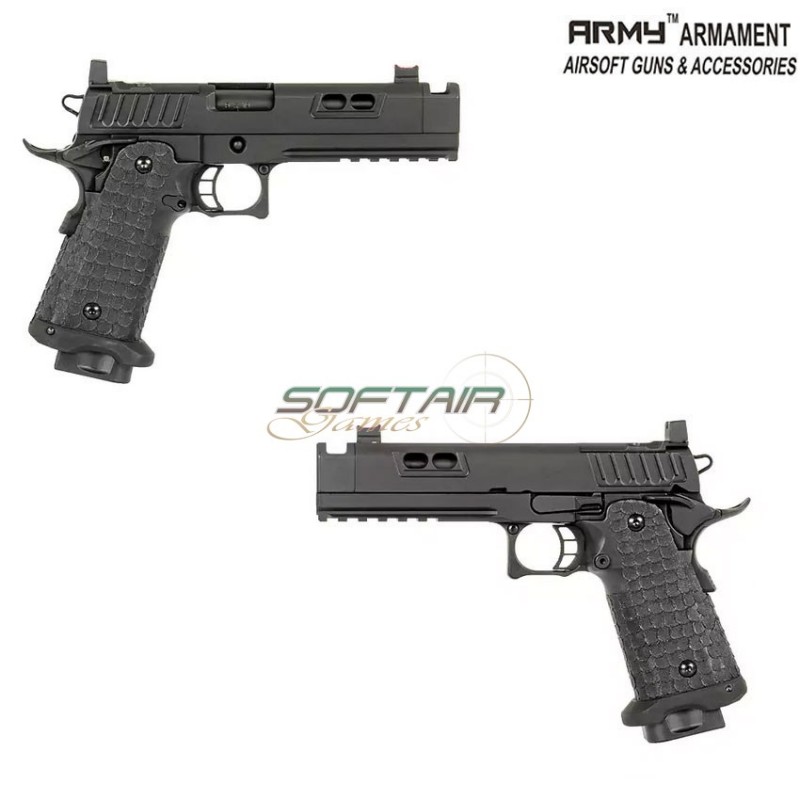 Gbb pistol R604 DVC black army™ armament® (arm-r604-bk)