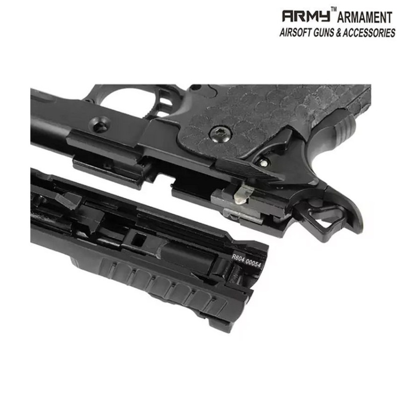 Gbb pistol R604 DVC black army™ armament® (arm-r604-bk)