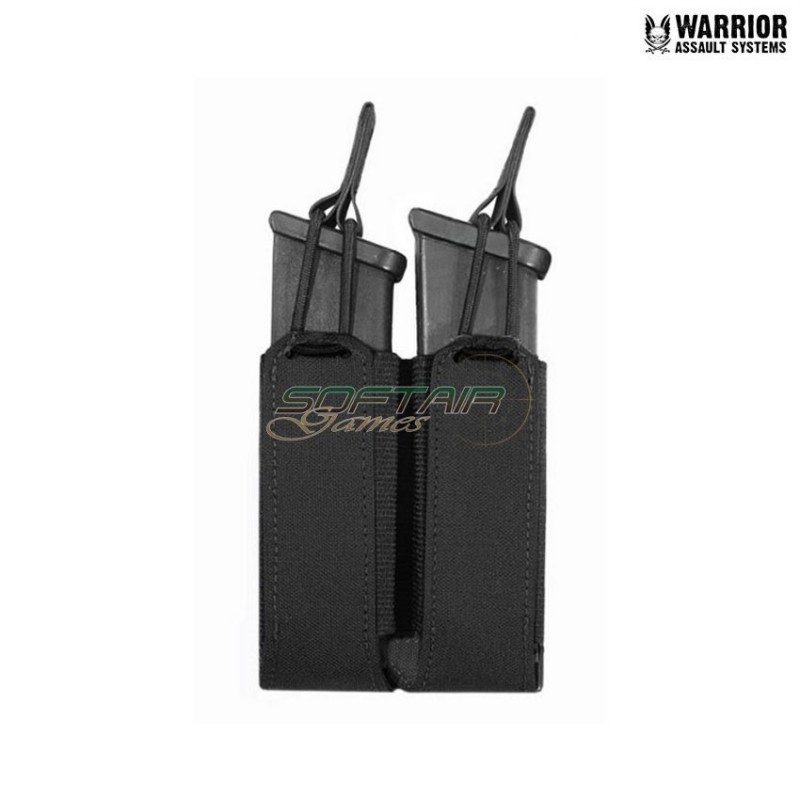 Laser cut tasca double bungee pistol NERA warrior assault systems (w-lc-dbpp-blk)