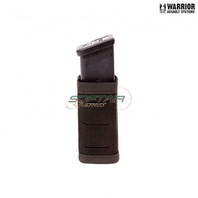 Laser cut porta caricatore 9mm SHORT single snap NERA warrior assault systems (w-lc-ssmp-9-s-blk)
