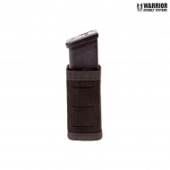 Laser cut porta caricatore 9mm SHORT single snap NERA warrior assault systems (w-lc-ssmp-9-s-blk)