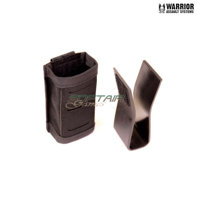 Laser cut porta caricatore 9mm SHORT single snap NERA warrior assault systems (w-lc-ssmp-9-s-blk)