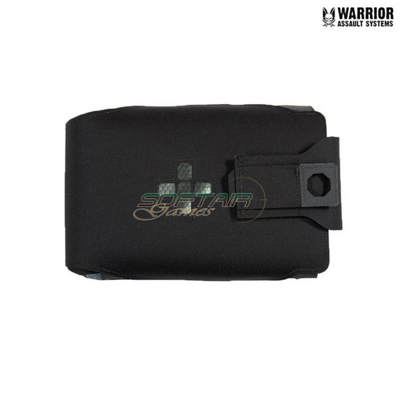 Laser cut tasca large horizontal individual first aid kit NERA warrior assault systems (w-lc-lh-ifak-blk)