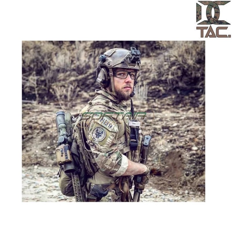 Patch INFRARED Military IR BRAVO 4 MULTICAM tag operator d.c. tactical (dctac-103-4-mc-ir)