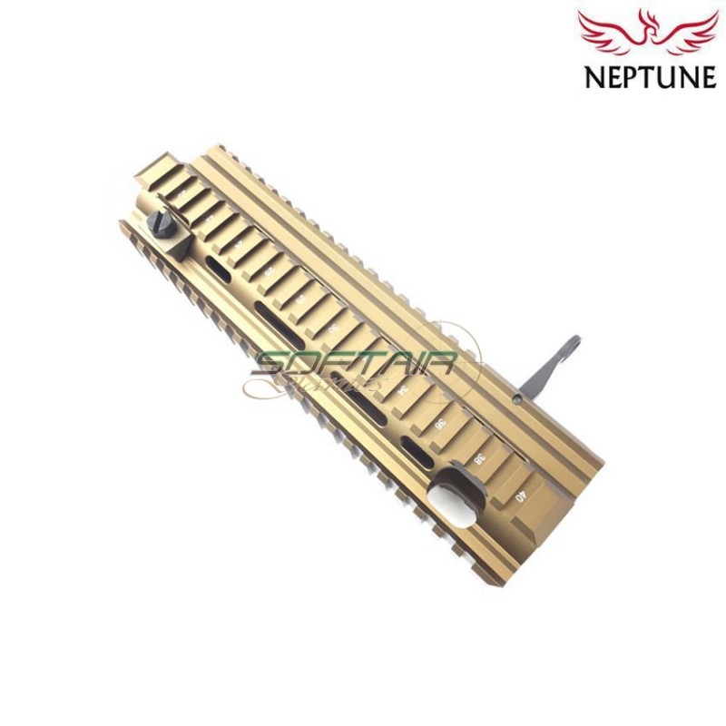 Handguard rail 416 A5 style FDE cnc neptune (nte-407-fde)