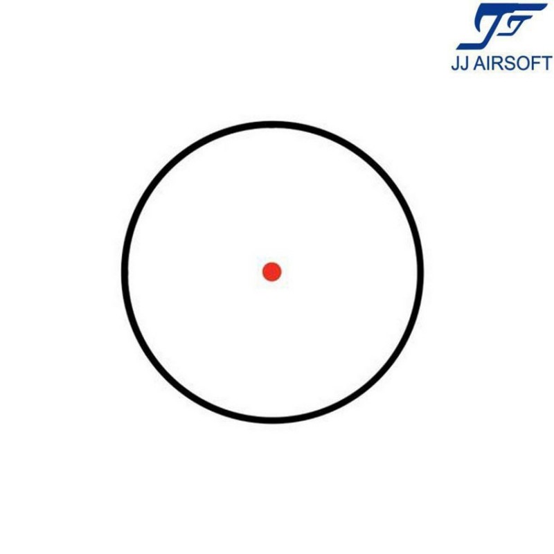 Red dot SRS style 1x38 NERO jj airsoft (ja-5047-bk)