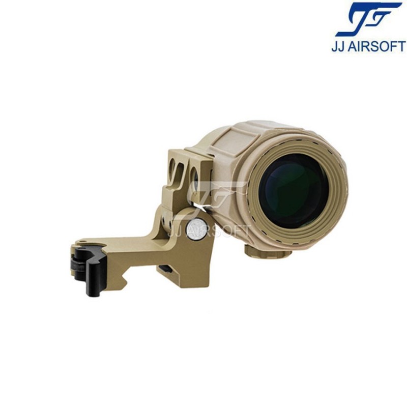 Magnifier G43 3x TAN con killflash jj airsoft (ja-5390-tan)