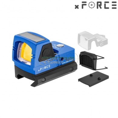Sight SOLAR power mini red dot BLUE xforce (xf-xr020ble)