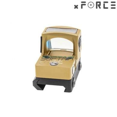 Sight SOLAR power mini red dot GOLD xforce (xf-xr020gld)