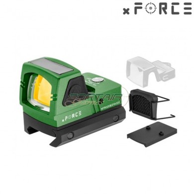 Sight SOLAR power mini red dot GREEN xforce (xf-xr020grn)
