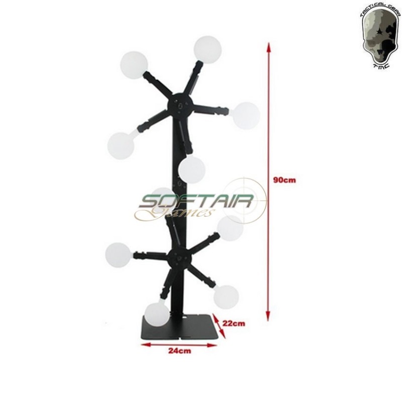 FYT outdoor double texas star large metal target tmc (tmc-b-1020sc)