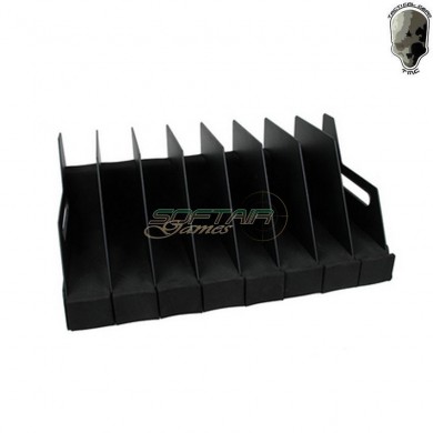 Box porta pistole da 8 posti savior tmc (svr-rk-hd-x8-bk)