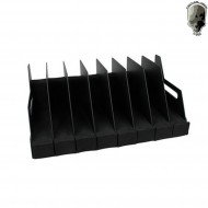 8-Slot pistol rack savior tmc (svr-rk-hd-x8-bk)