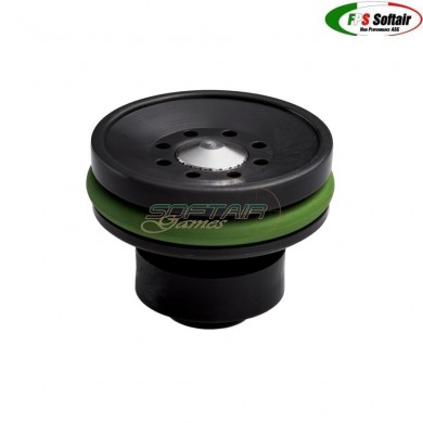 Testa pistone POM con fibra di carbonio per raffiche veloci e silenziosità della replica fps (fps-tpavpcf)