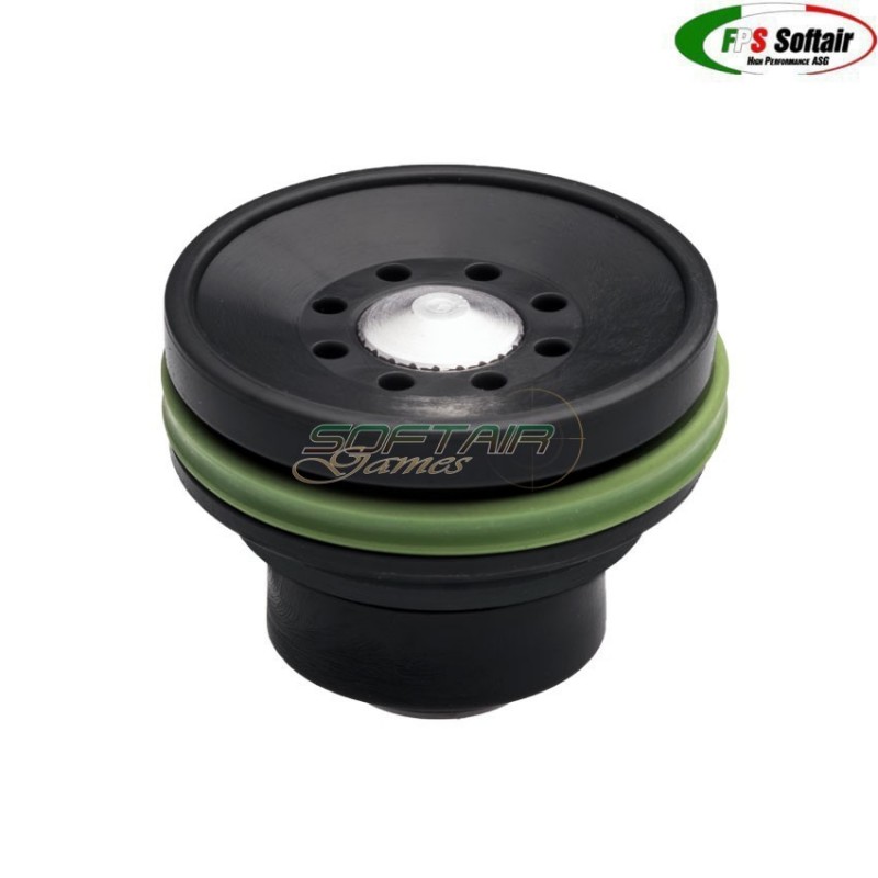 Testa pistone XRING POM con fibra di carbonio per raffiche veloci e silenziosità della replica fps (fps-xpavpcf)