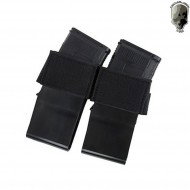 Double M4 magazine holder insert in KYDEX® black tmc (tmc3579-bk)