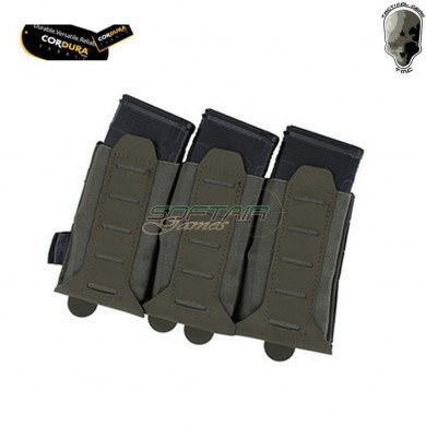 Tasca tripla STACK TS style 2.0 per caricatore m4 RANGER GREEN tmc (tmc3599-rg)