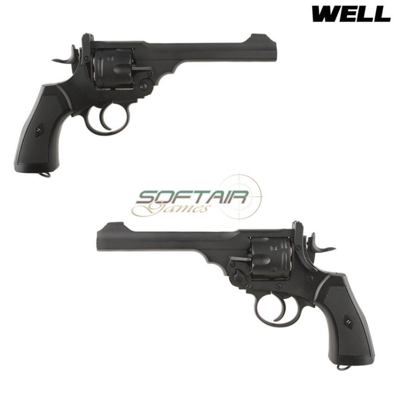 Revolver CO2 webley MKVI .455 NERO well (010991)