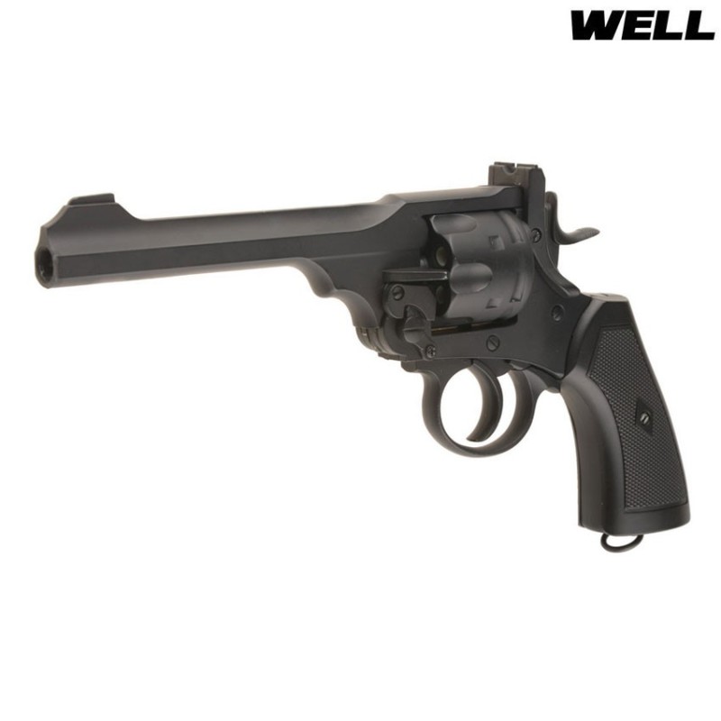 Revolver CO2 webley MKVI .455 NERO well (010991)