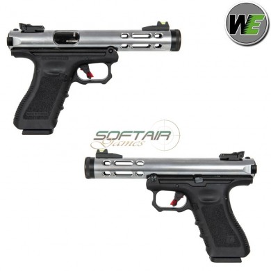Pistola a GAS GALAXY G. metal slide full auto ARGENTO we (we-032540)