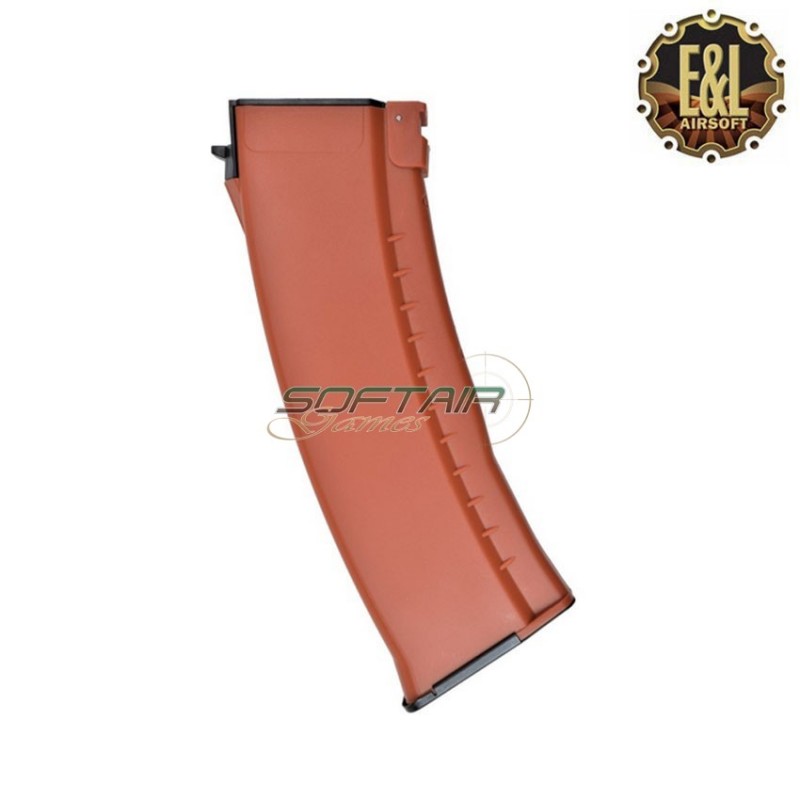 Caricatore monofilare ORANGE da 120bb per ak74 e&l (el-1102-04-b)