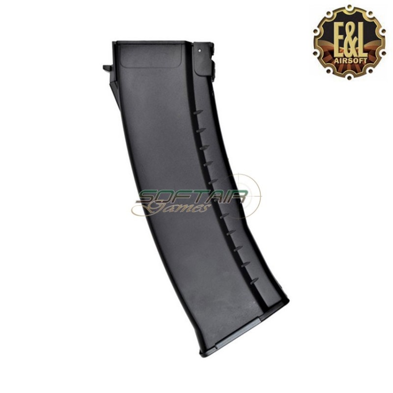 Caricatore monofilare NERO da 120bb per ak74 e&l (el-1106-04-b)
