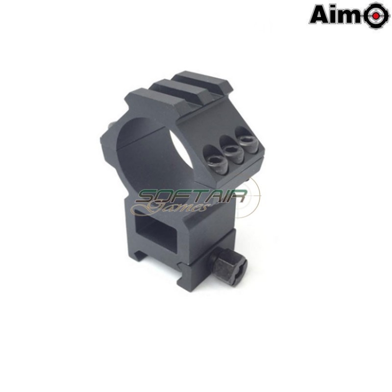 Top rail extend mount 30mm ring NERO aim-o (ao9007-bk)