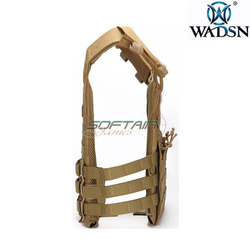 JPC protective lightweight vest TAN wadsn (wv0001-de)