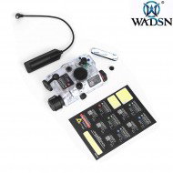 PEQ15 BLACK perspective light/red laser wadsn (wdx017-bk)