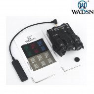 DBAL-A2 OFFICIAL alluminio ver. NERO luce/strobo/BLUE laser/ir wadsn (wd06015-bk)
