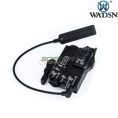 Mini DBAL aluminum BLACK aiming device BLUE laser / IR wadsn (wd06019-bk)