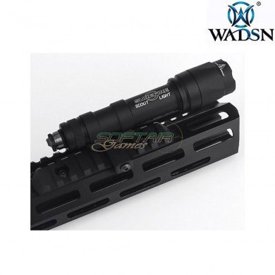 20mm weaver Tactical Side Scout Mount DARK EARTH for M600 wadsn (wd02009-de)